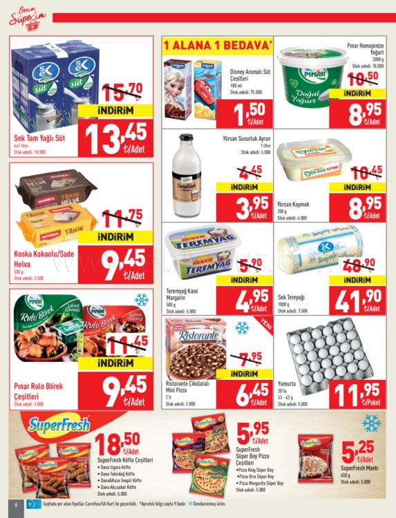 Carrefoursa Marketler 15 - 28 Mart 2018 Kampanya Broşürü