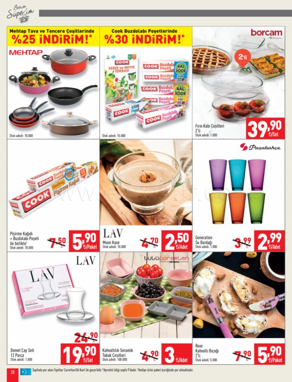 Carrefoursa Marketler 15 - 28 Mart 2018 Kampanya Broşürü