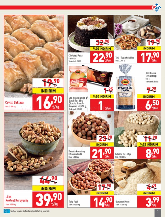 Carrefoursa Marketler 15 - 28 Mart 2018 Kampanya Broşürü