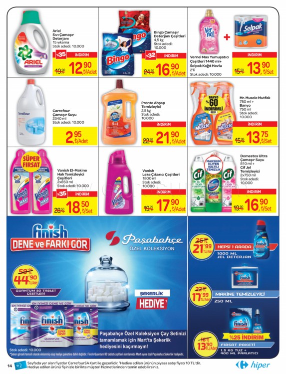 Carrefoursa Marketler 15 - 28 Mart 2018 Kampanya Broşürü