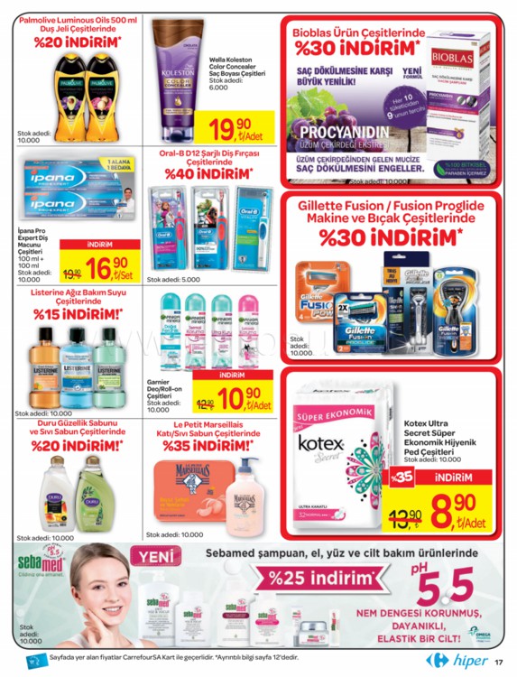 Carrefoursa Marketler 15 - 28 Mart 2018 Kampanya Broşürü