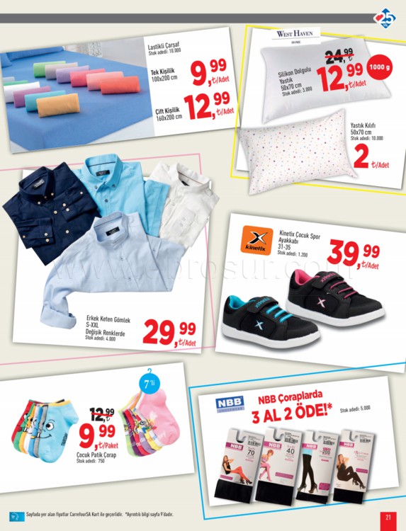 Carrefoursa Marketler 15 - 28 Mart 2018 Kampanya Broşürü