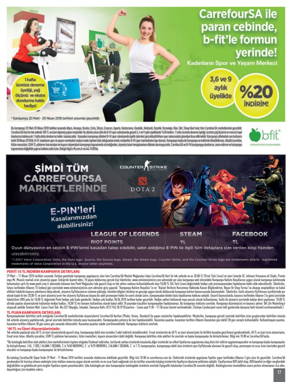 Carrefour 30 Mart 11 Nisan 2018 Aktüel Ürünler Kataloğu