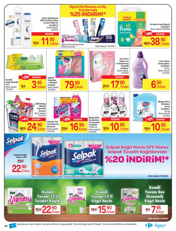 Carrefour 04 - 14 Mart 2018 Aktüel İndirim Broşürü