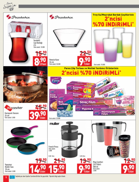 Carrefour 04 - 14 Mart 2018 Aktüel İndirim Broşürü