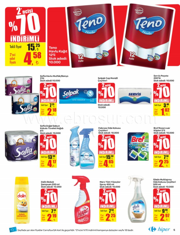 Carrefour 04 - 14 Mart 2018 Aktüel İndirim Broşürü