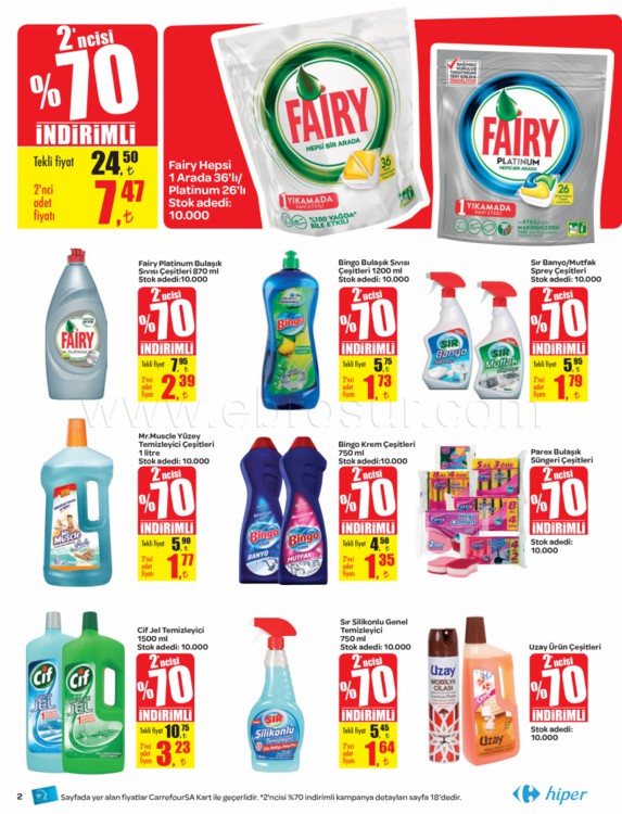 Carrefour 04 - 14 Mart 2018 Aktüel İndirim Broşürü