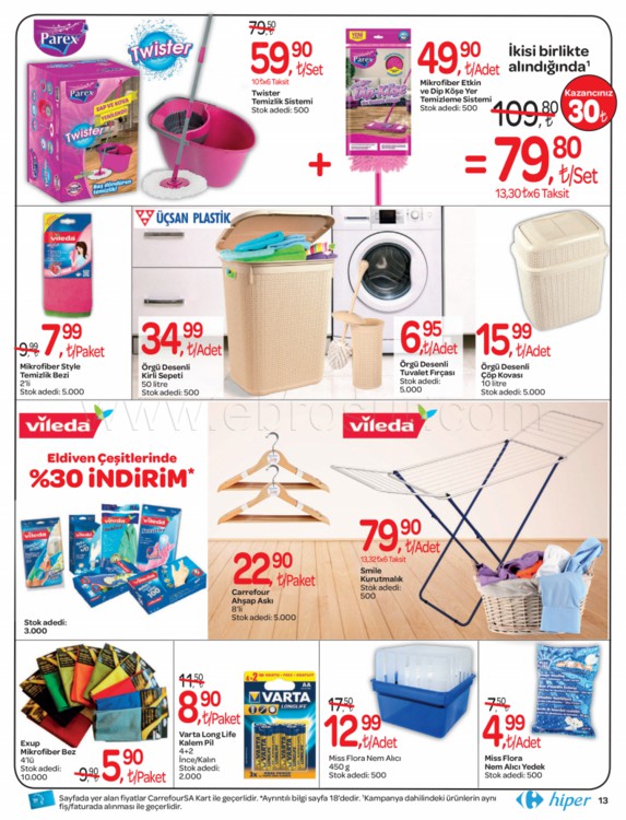 Carrefour 04 - 14 Mart 2018 Aktüel İndirim Broşürü