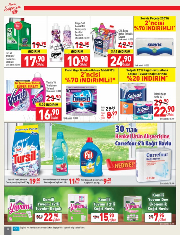 Carrefour 04 - 14 Mart 2018 Aktüel İndirim Broşürü