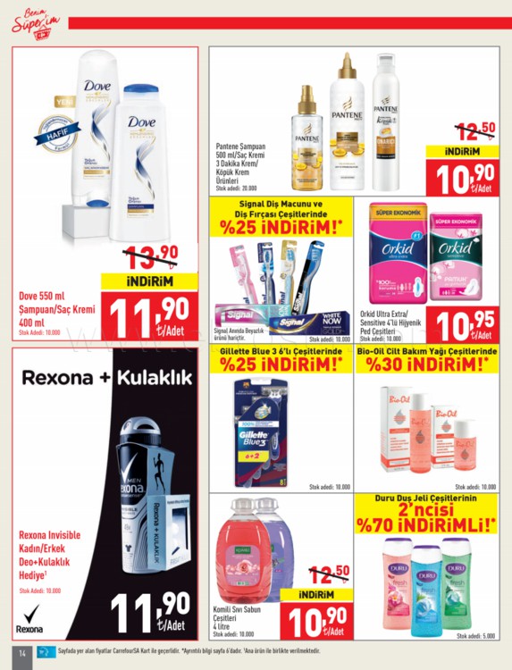 Carrefour 04 - 14 Mart 2018 Aktüel İndirim Broşürü