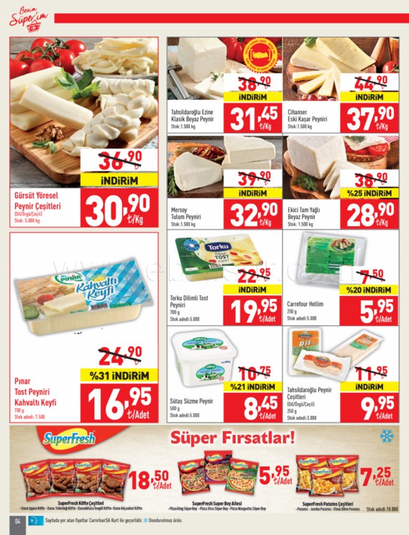 Carrefour 04 - 14 Mart 2018 Aktüel İndirim Broşürü