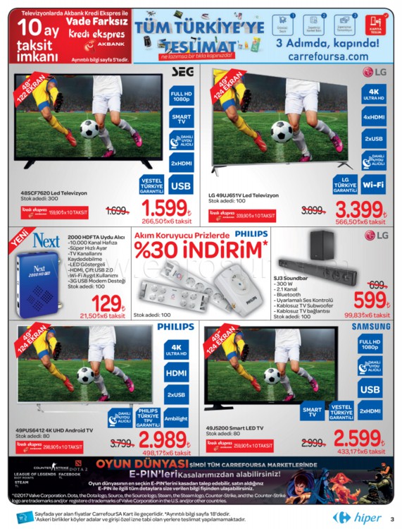 Carrefour 04 - 14 Mart 2018 Aktüel İndirim Broşürü