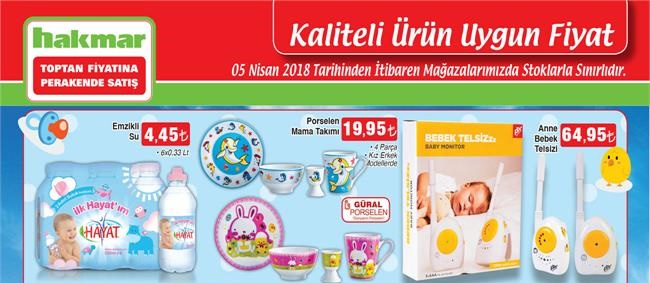 Hakmar 5 Nisan 2018 Aktüel Ürünler Kataloğu