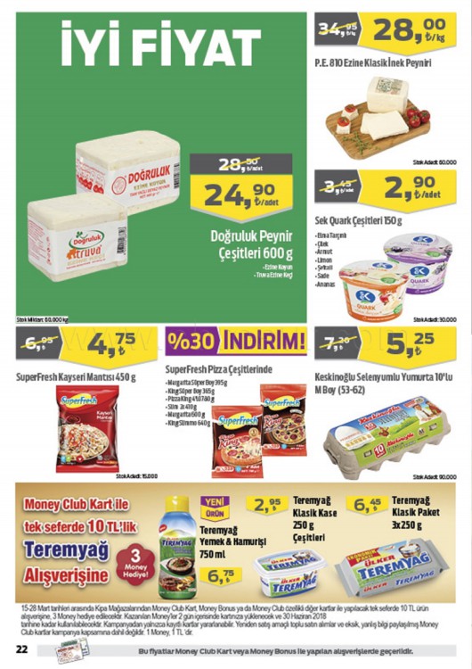 Kipa Market 15 - 28 Mart 2018 Kampanya Kataloğu