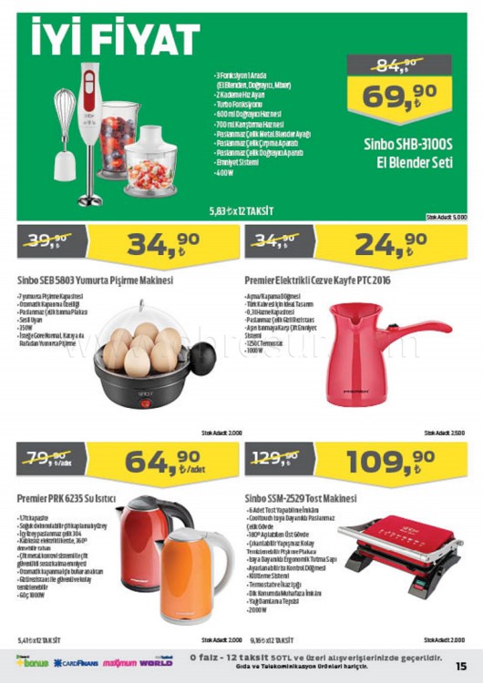 Kipa Market 15 - 28 Mart 2018 Kampanya Kataloğu