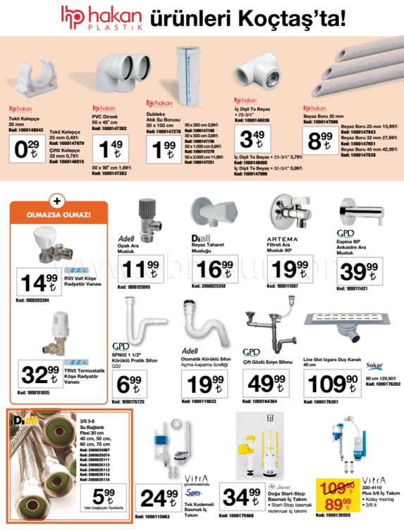 Koçtaş 04 Mart - 04 Nisan 2018 İndirim Kataloğu