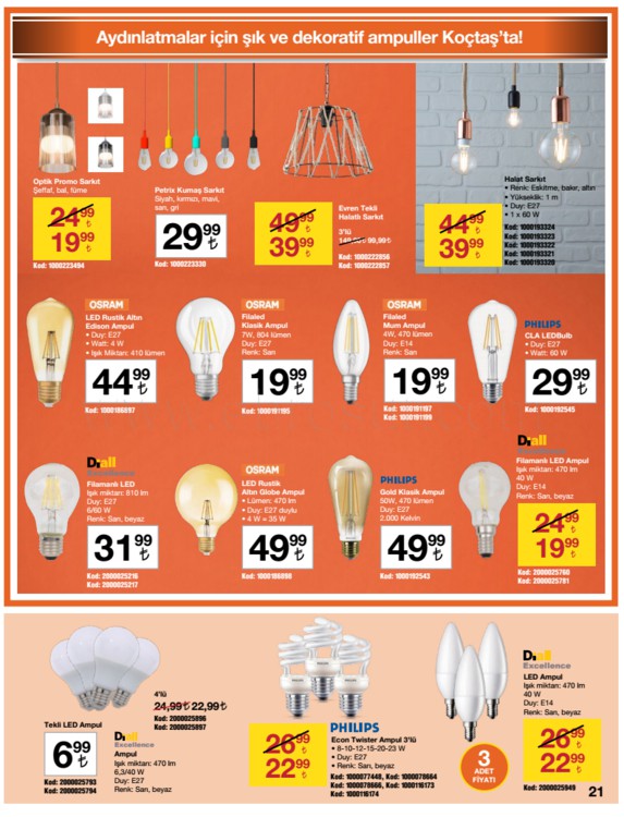 Koçtaş 04 Mart - 04 Nisan 2018 İndirim Kataloğu