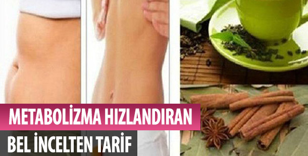 Metabolizma Hızlandıran Göbek İncelten 2 Aşamalı Tarif