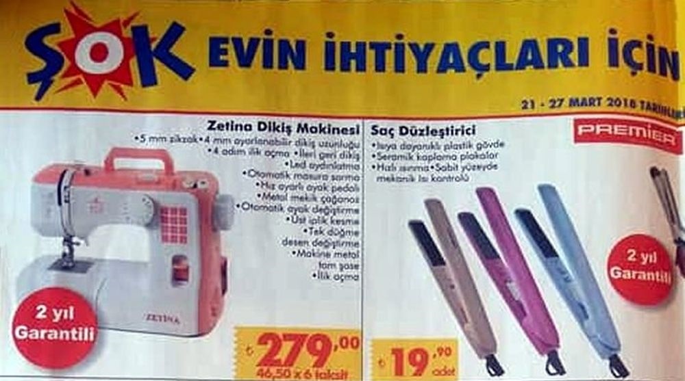 Şok 21 Mart 2018 Aktüel Ürünler Kataloğu