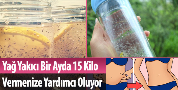 Yağ Yakıcı Chia Limon Bal Karışımı