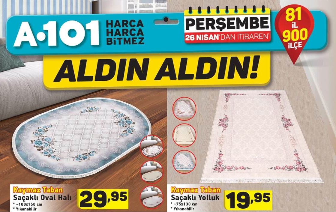 A101 Market 28 Nisan 2018 Aktüel İndirimli Ürünler Broşürü