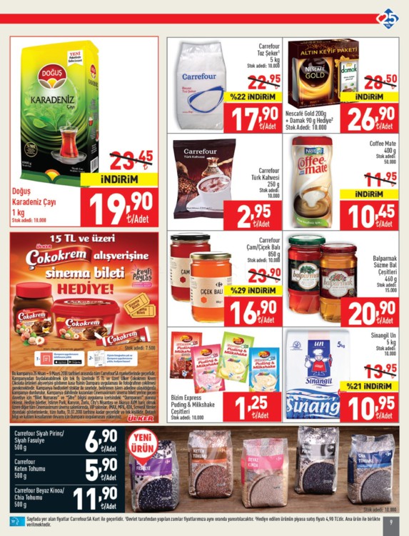 Carrefour 29 Nisan - 08 Mayıs 2018 Aktüel Ürünler Kataloğu