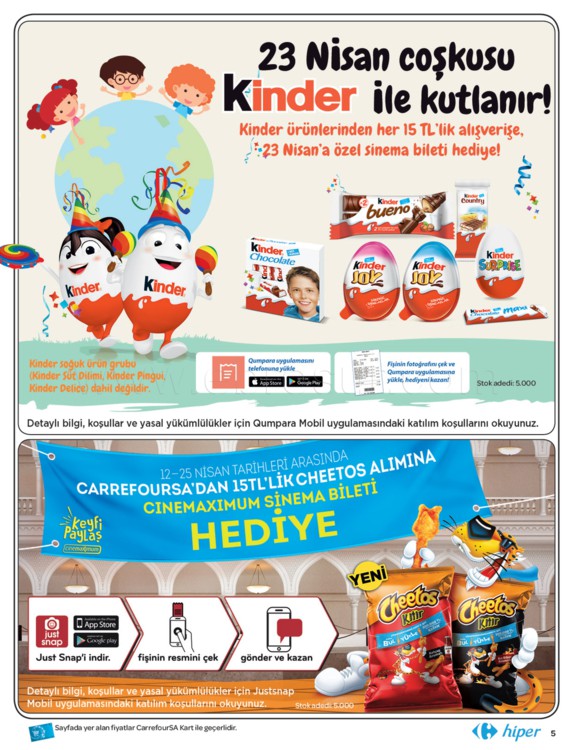 Carrefoursa 18- 30 Nisan 2018 Aktüel Ürünler