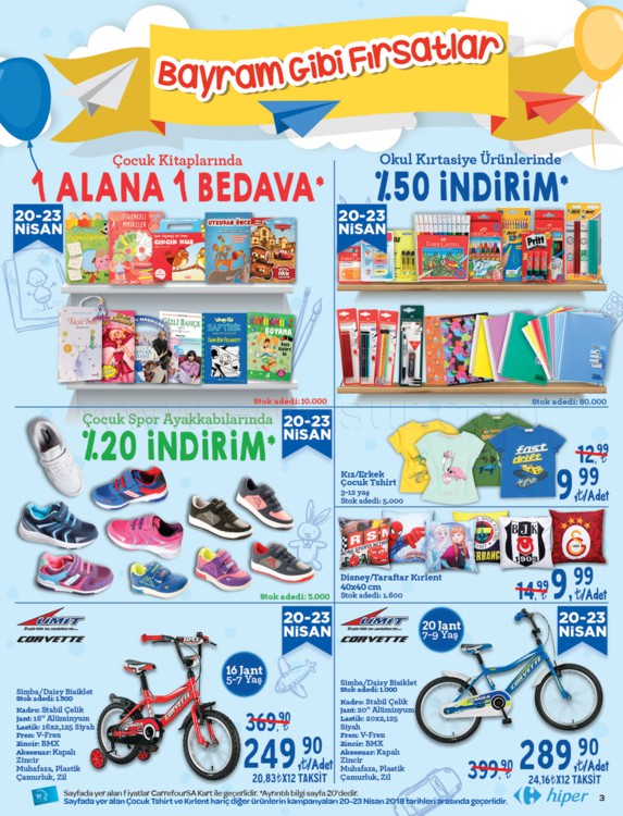 Carrefoursa 18- 30 Nisan 2018 Aktüel Ürünler