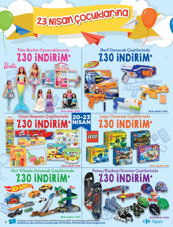 Carrefoursa 18- 30 Nisan 2018 Aktüel Ürünler