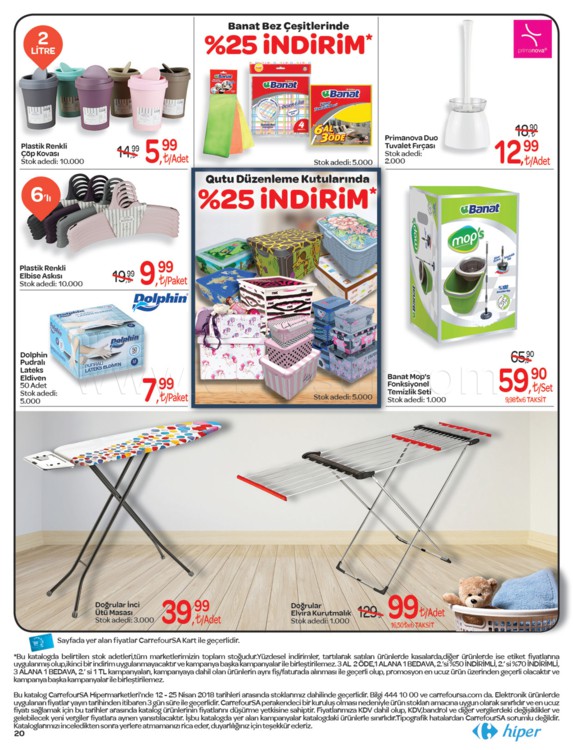 Carrefoursa 18- 30 Nisan 2018 Aktüel Ürünler