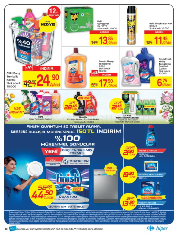 Carrefoursa 18- 30 Nisan 2018 Aktüel Ürünler