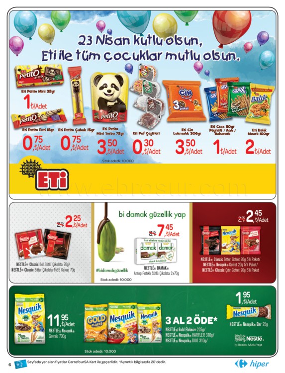 Carrefoursa 18- 30 Nisan 2018 Aktüel Ürünler