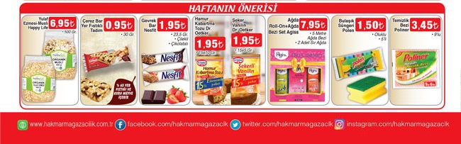 Hakmar 12 Nisan 2018 Aktüel Ürünler Kataloğu