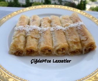 Parmak Tatlısı (Baklavalık Yufka İle)