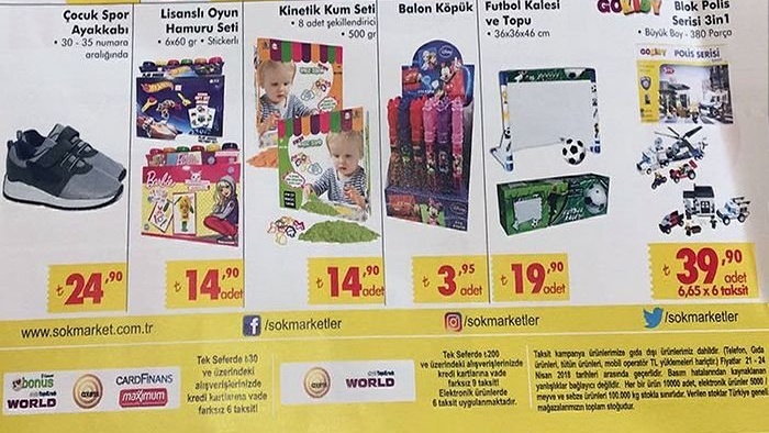 Şok Market 21 Nisan 2018 Aktüel Ürünler Kataloğu