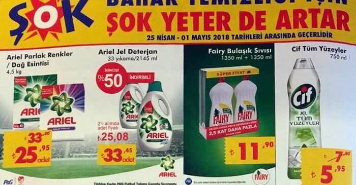 ŞOK 25 NİSAN 2018 Aktüel Ürünler Broşürü