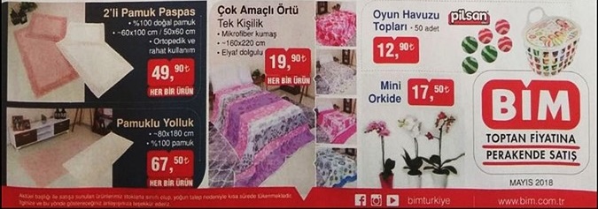 Bim 11 Mayıs 2018 Aktüel iNDİRİMLİ Ürünler Kataloğu