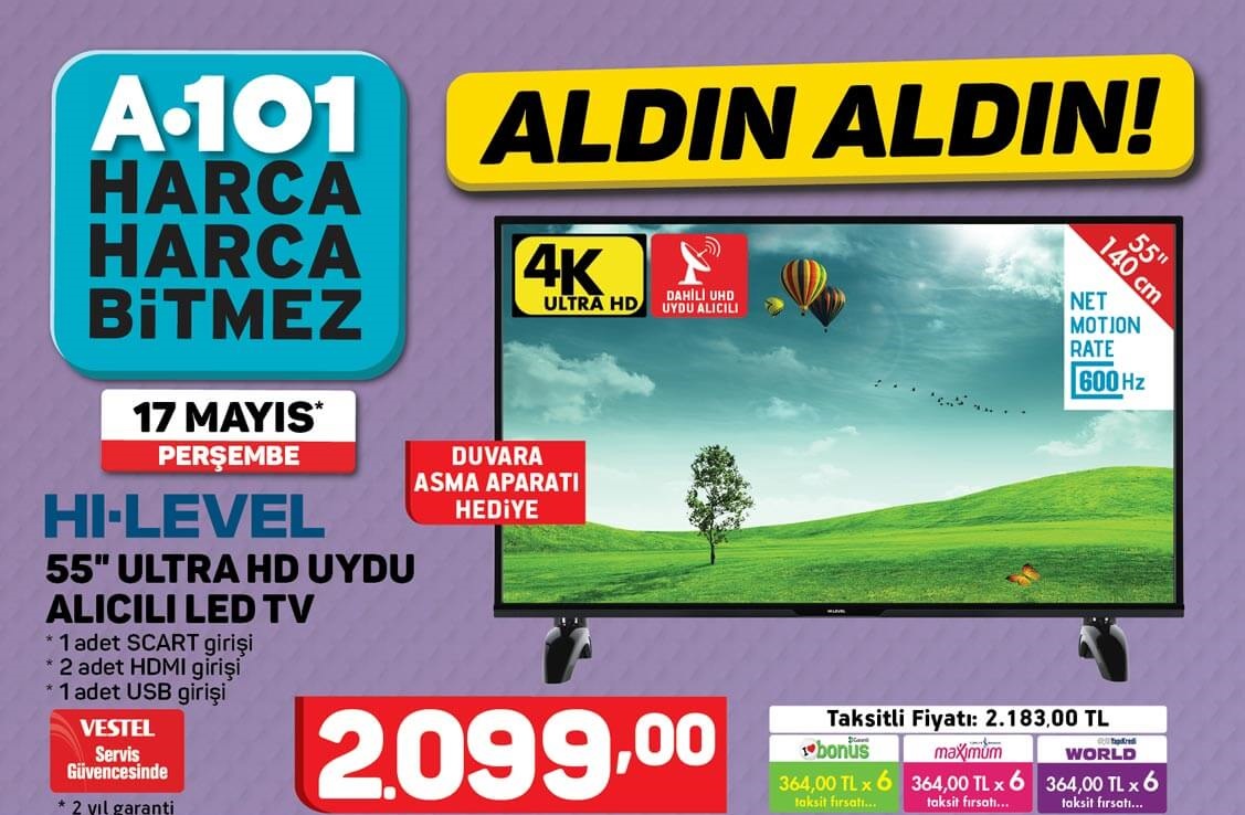 A101 17 Mayıs 2018 Aktüel Fırsat Ürünleri Kataloğu