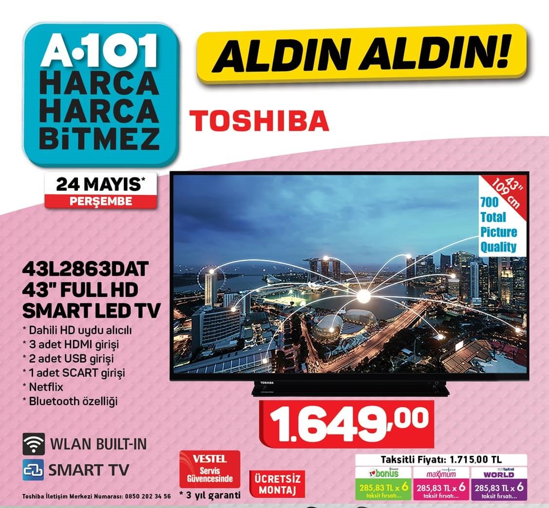 A101 Market 24 Mayıs 2018 İndirimli Fırsat Ürünleri Kataloğu