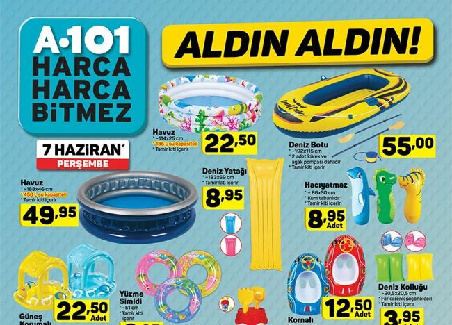 A101 Market 7 Haziran 2018 Aktüel Ürünler Fırsatları