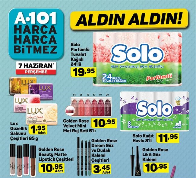 A101 Market 7 Haziran 2018 Aktüel Ürünler Fırsatları