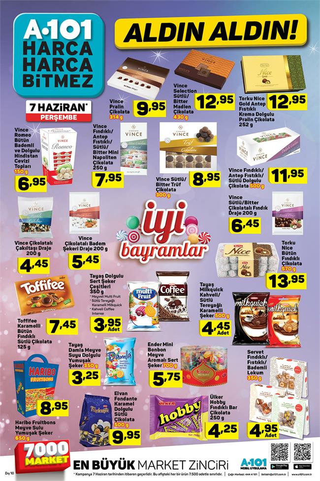 A101 Market 7 Haziran 2018 Aktüel Ürünler Fırsatları