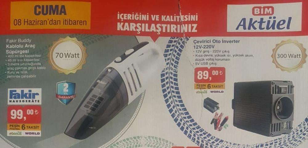 BİM 8 HAZİRAN 2018 AKTÜEL İNDİRİM KATALOĞU