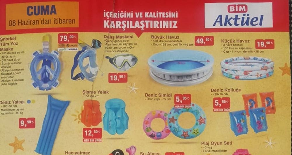 BİM 8 HAZİRAN 2018 AKTÜEL İNDİRİM KATALOĞU