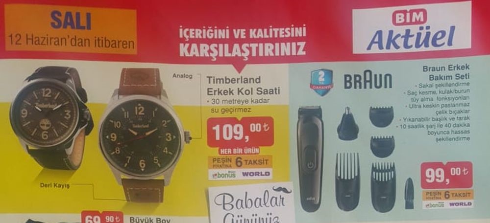 BİM 8 HAZİRAN 2018 AKTÜEL İNDİRİM KATALOĞU