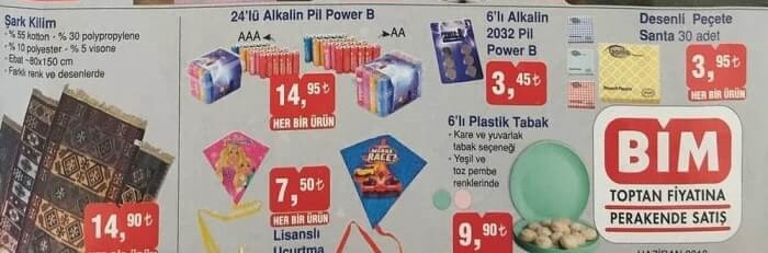 Bim Market 1 - 5- 10 Haziran 2018 Aktüel Ürünler Kataloğu