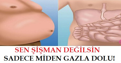 Sen Şişman Değilsin Sadece Miden Gazla Dolu