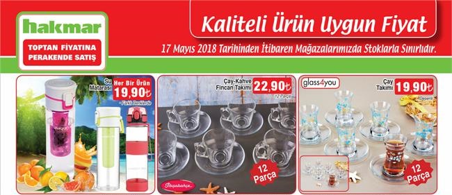 Hakmar 17 Mayıs 2018 Aktüel İndirimli Ürünleri