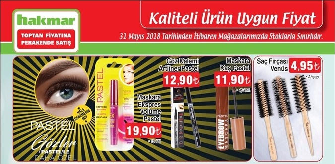 Hakmar Market 31 Mayıs 2018 Aktüel Ürünler Kataloğu