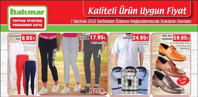 Hakmar 7 Haziran 2018 Aktüel Ürünler Kataloğu